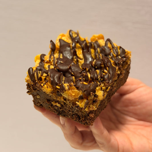 Brownie de Chocolate y Toffee Crunchy