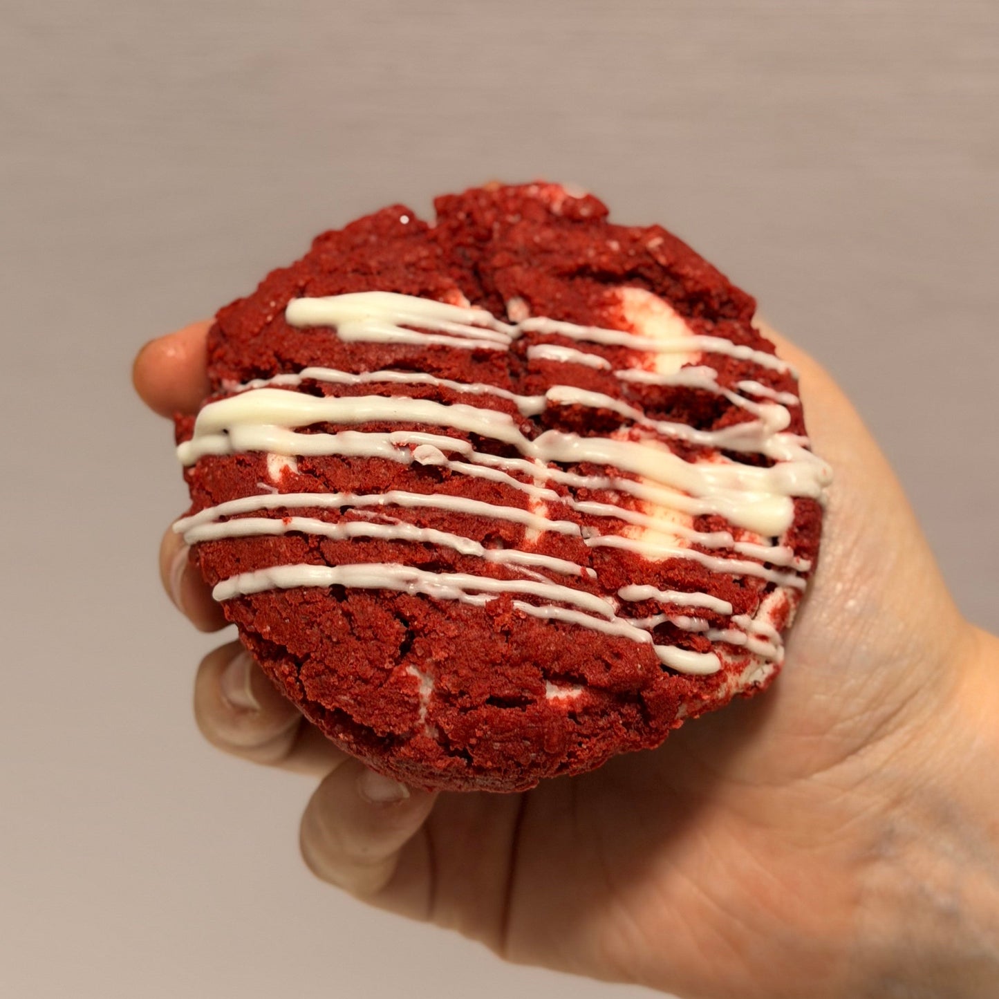 Cookie Rellena de Red Velvet
