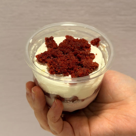 Cremoso Red Velvet y Frutos Rojos